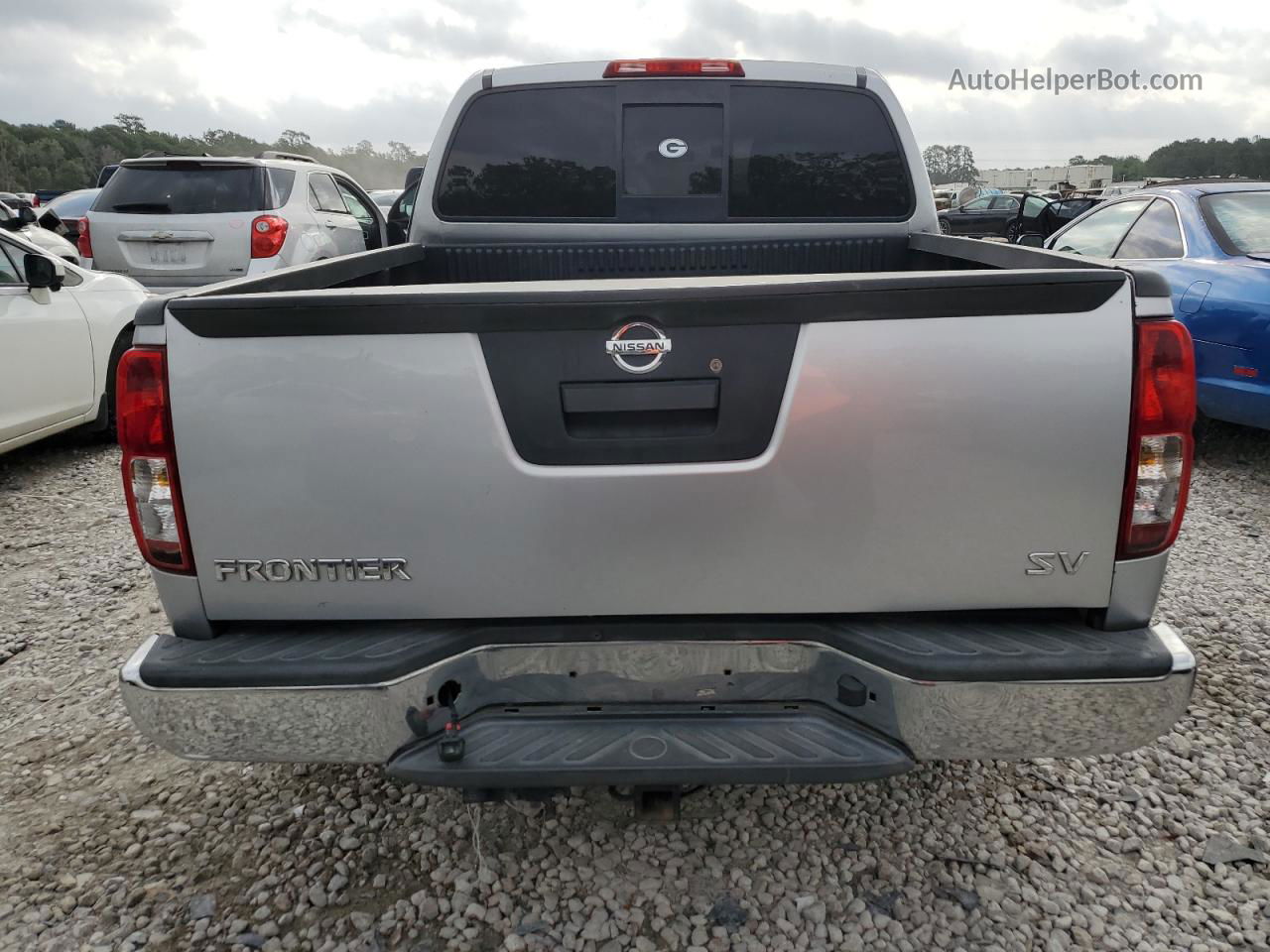 2016 Nissan Frontier S Серебряный vin: 1N6AD0ER9GN749728