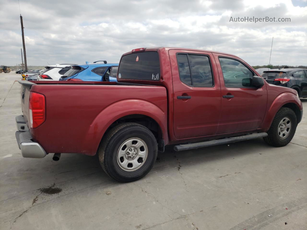 2016 Nissan Frontier S Темно-бордовый vin: 1N6AD0ER9GN767209