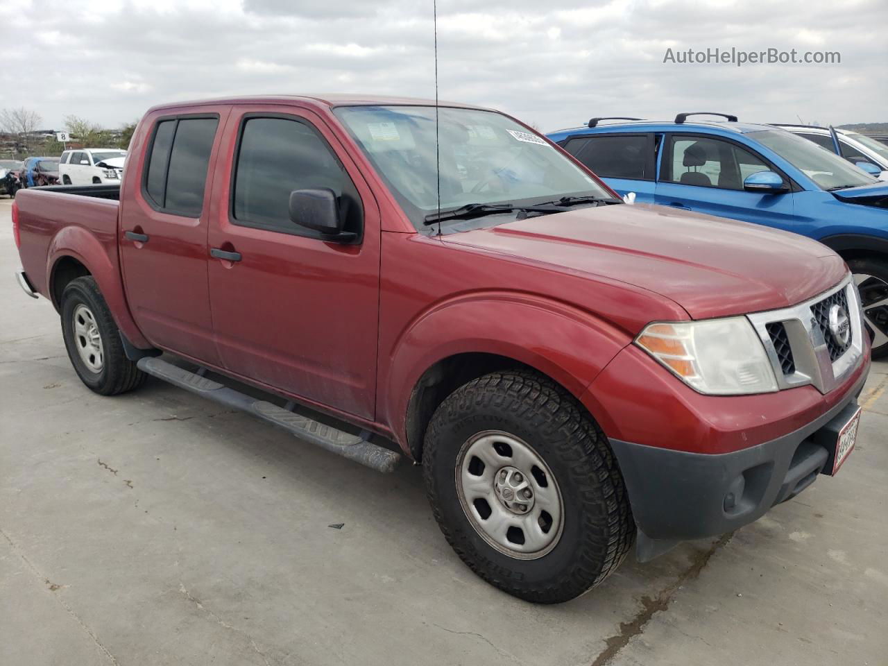 2016 Nissan Frontier S Maroon vin: 1N6AD0ER9GN767209