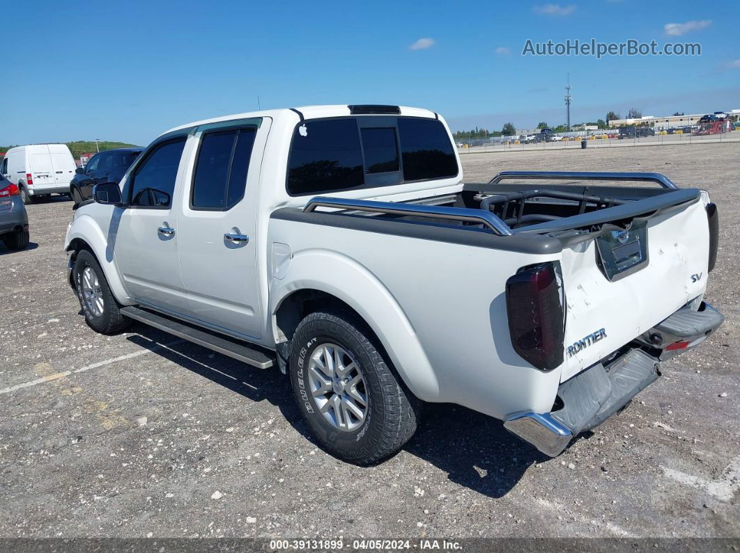 2016 Nissan Frontier Sv White vin: 1N6AD0ER9GN904102