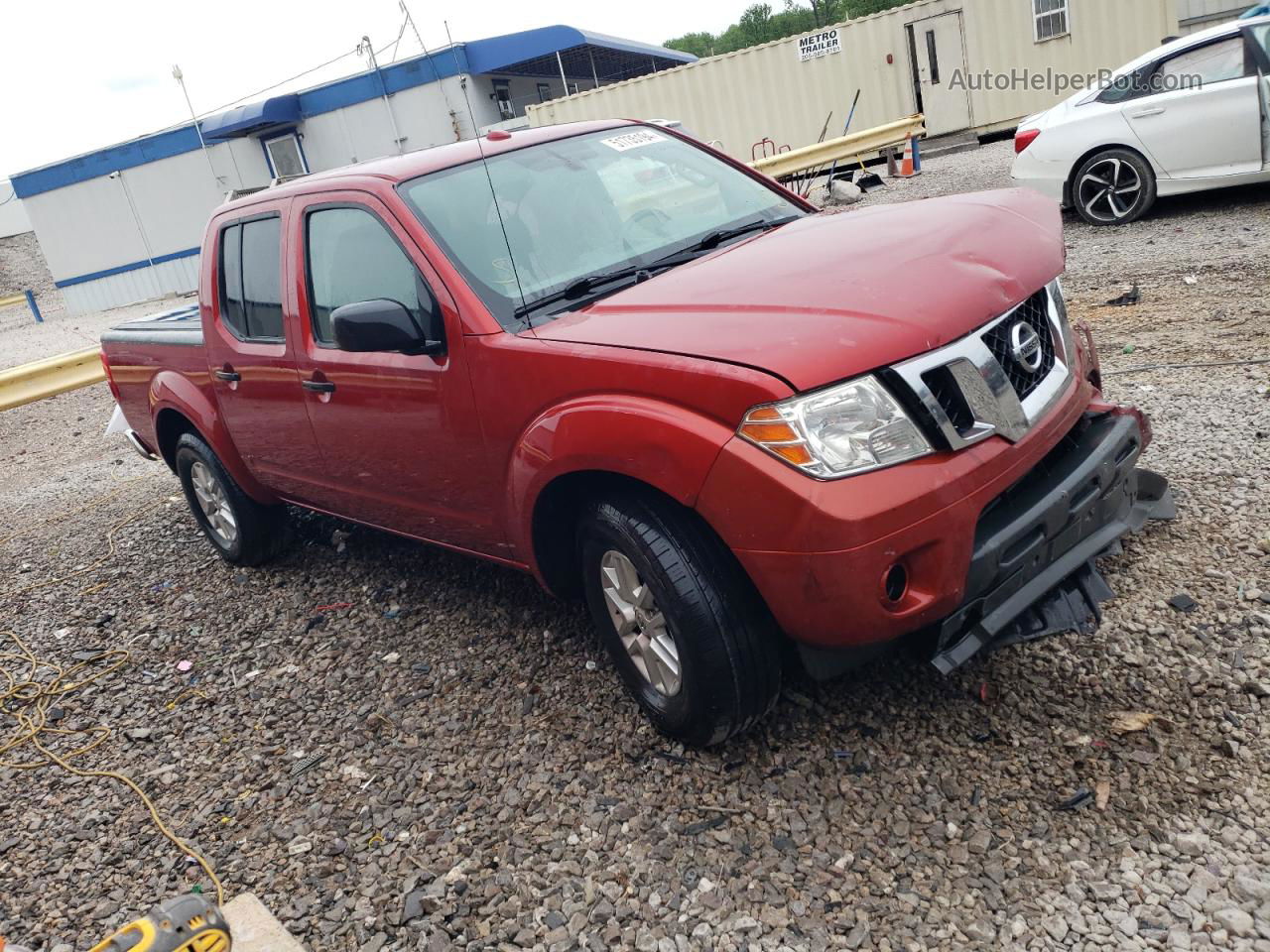 2016 Nissan Frontier S Red vin: 1N6AD0ERXGN722926