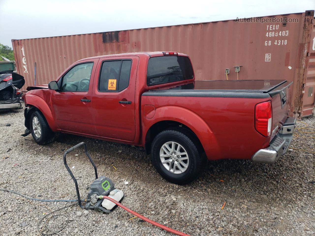 2016 Nissan Frontier S Red vin: 1N6AD0ERXGN722926