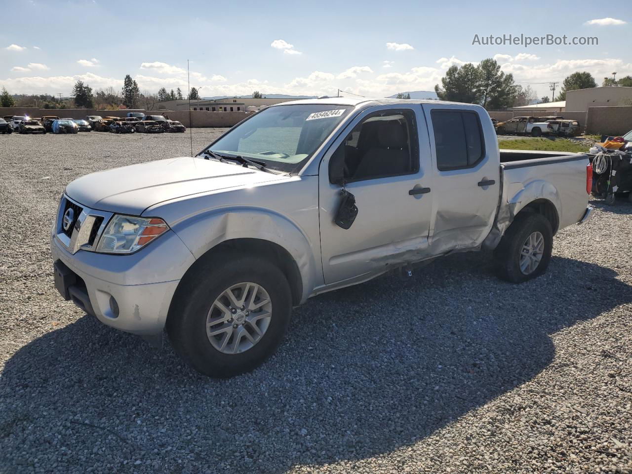 2016 Nissan Frontier S Серебряный vin: 1N6AD0ERXGN729908