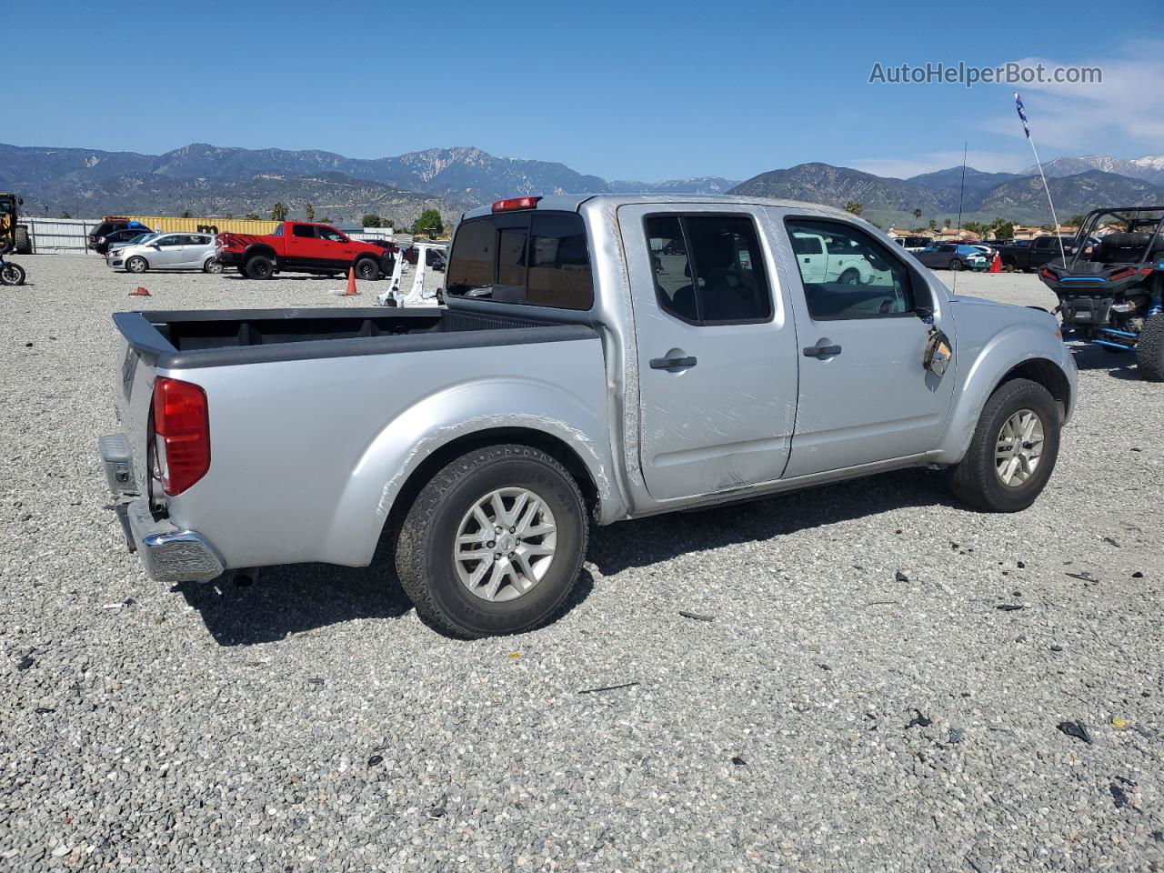 2016 Nissan Frontier S Silver vin: 1N6AD0ERXGN729908