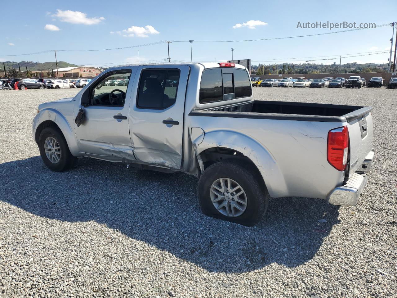 2016 Nissan Frontier S Silver vin: 1N6AD0ERXGN729908