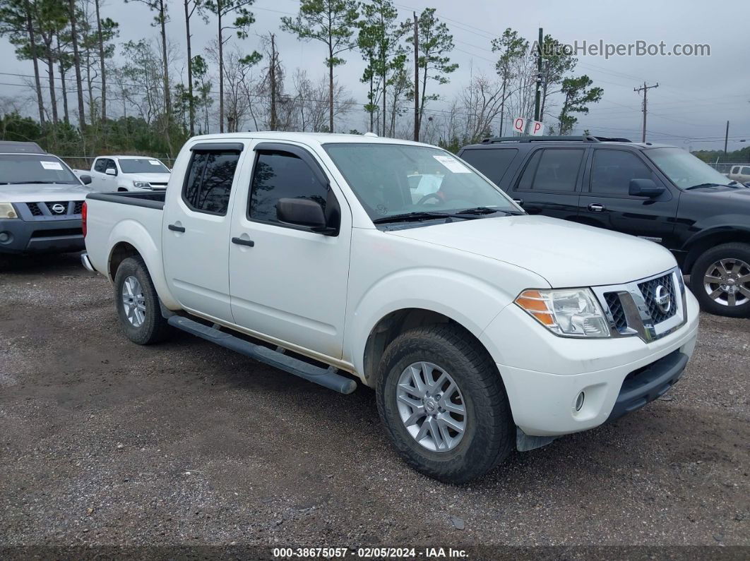 2016 Nissan Frontier Sv White vin: 1N6AD0ERXGN742903