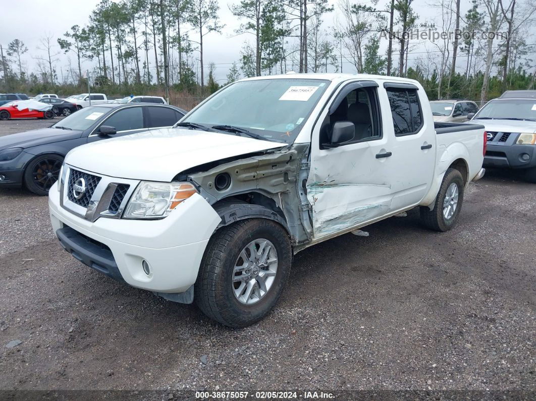 2016 Nissan Frontier Sv White vin: 1N6AD0ERXGN742903