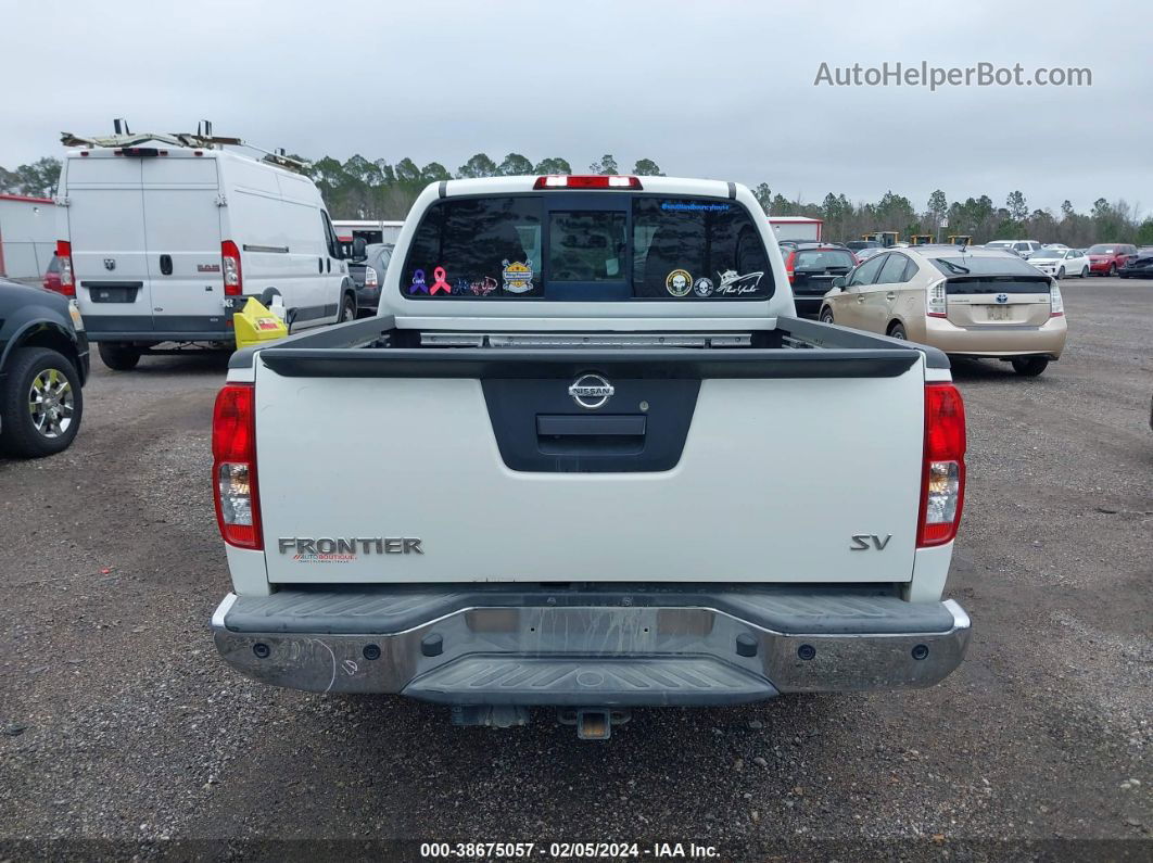 2016 Nissan Frontier Sv White vin: 1N6AD0ERXGN742903