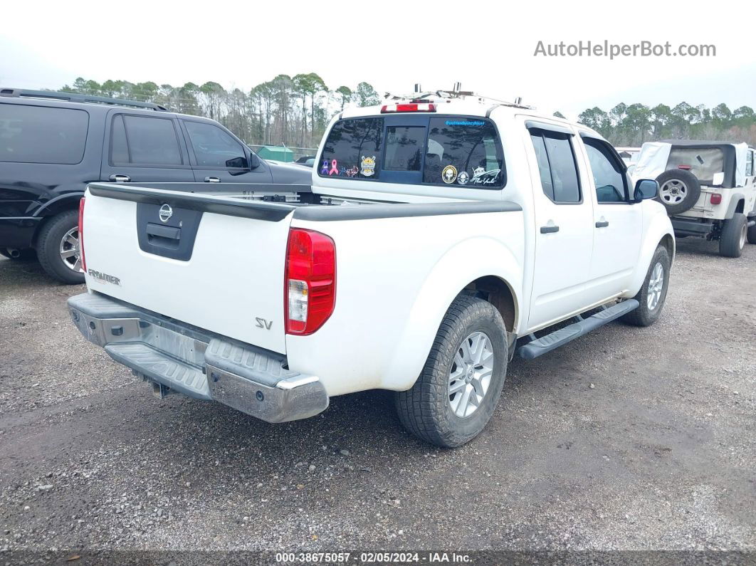 2016 Nissan Frontier Sv White vin: 1N6AD0ERXGN742903