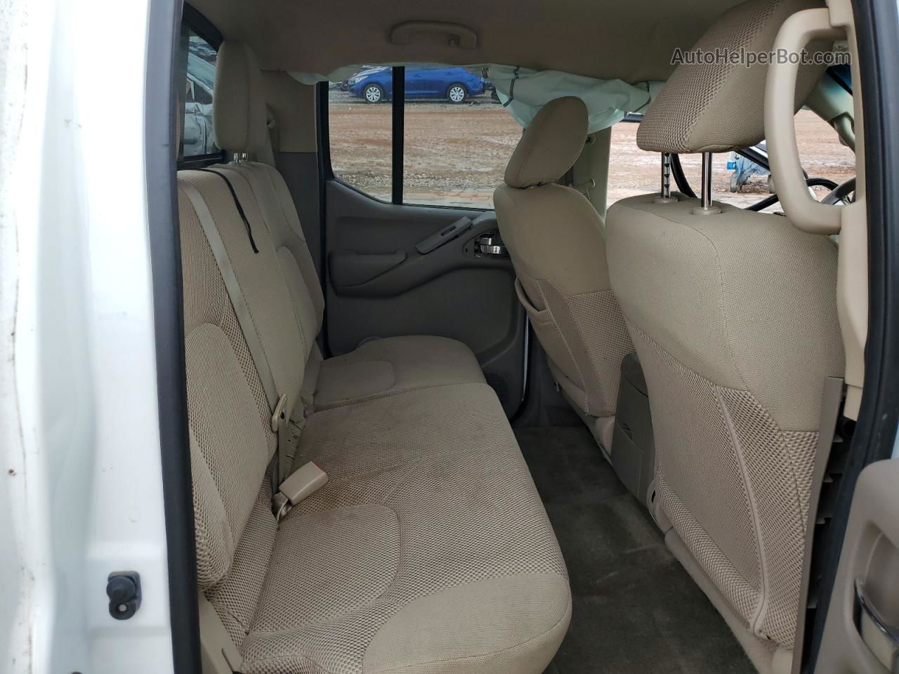 2016 Nissan Frontier S Белый vin: 1N6AD0ERXGN744991