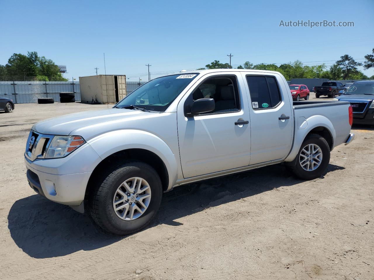 2016 Nissan Frontier S Silver vin: 1N6AD0ERXGN799313