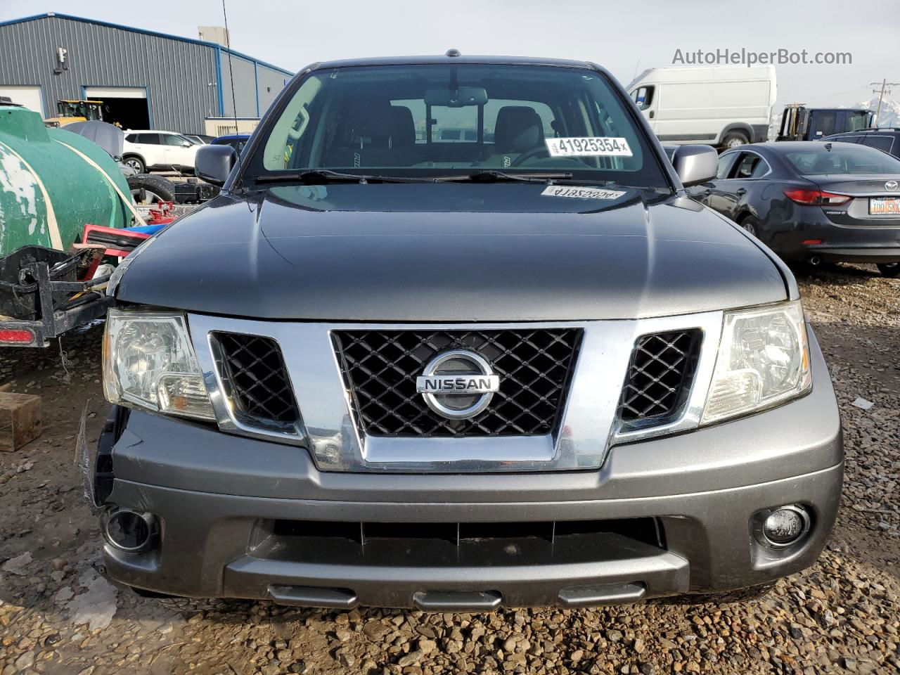 2016 Nissan Frontier S Серый vin: 1N6AD0EV0GN701452