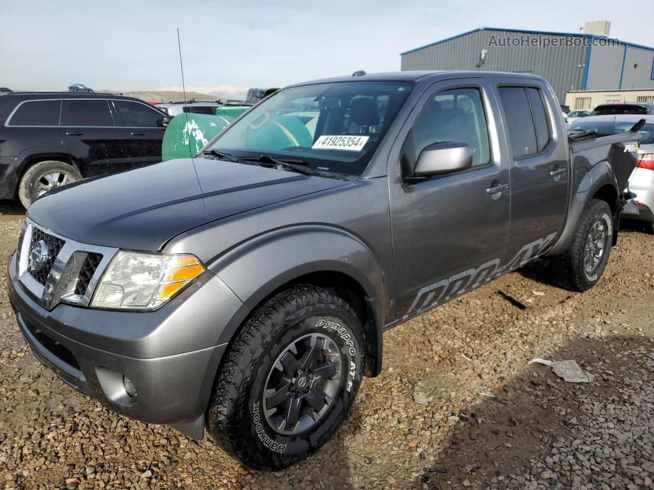 2016 Nissan Frontier S Серый vin: 1N6AD0EV0GN701452