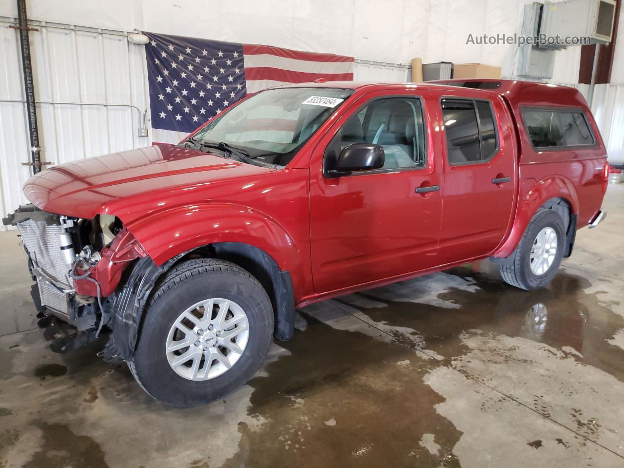 2016 Nissan Frontier S Красный vin: 1N6AD0EV0GN773090