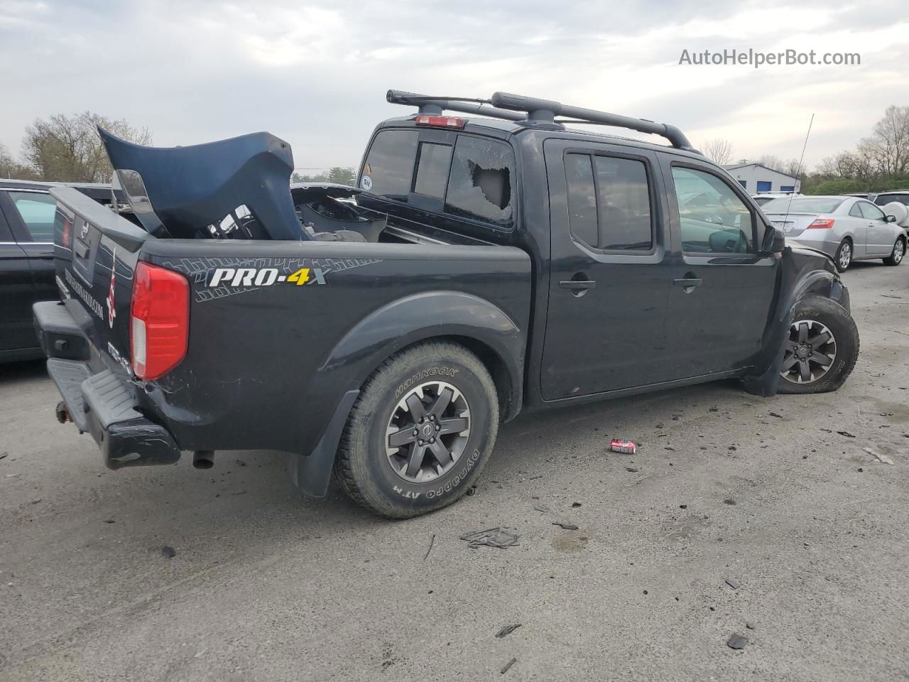 2016 Nissan Frontier S Черный vin: 1N6AD0EV2GN777089