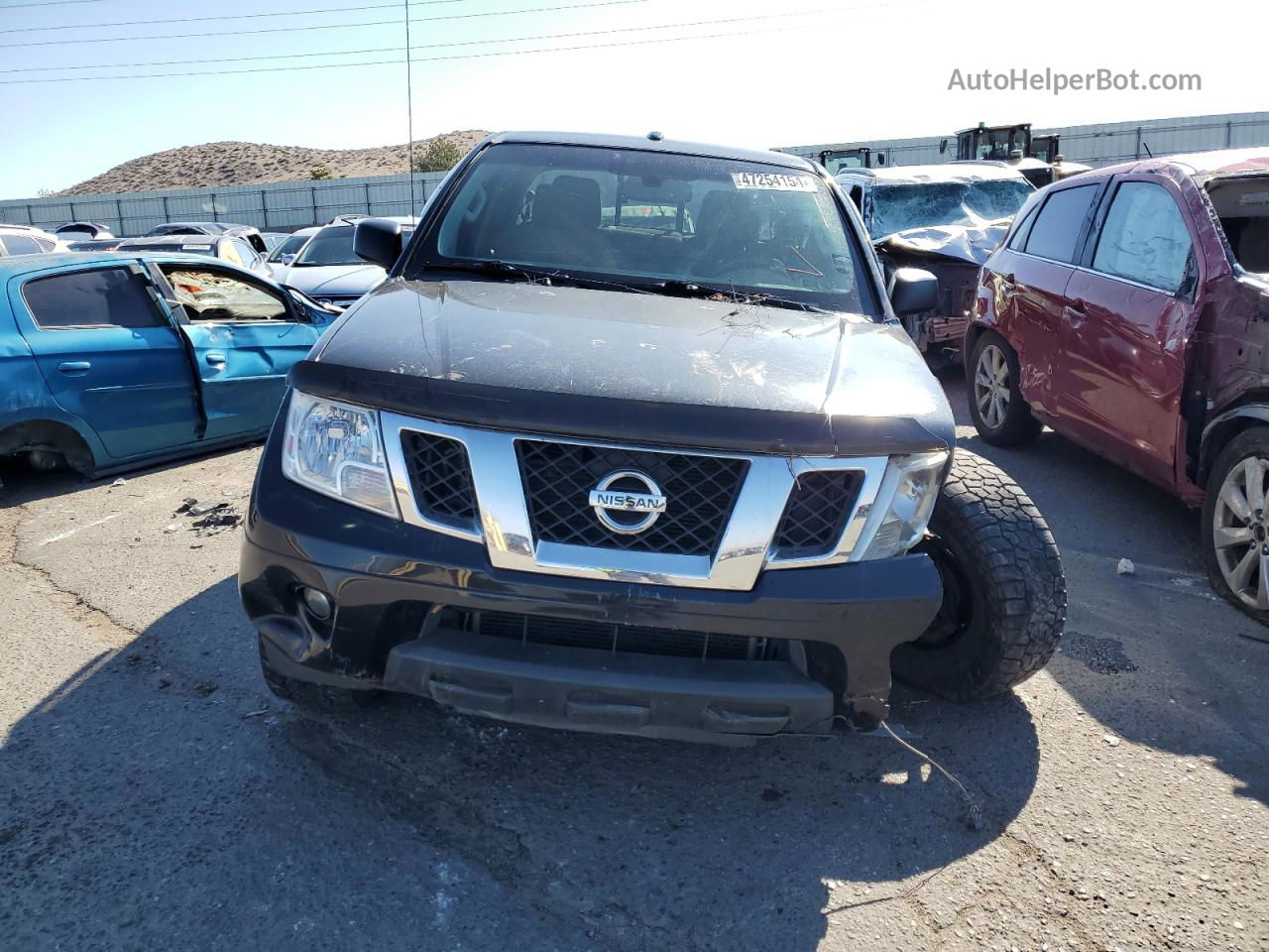 2016 Nissan Frontier S Черный vin: 1N6AD0EV3GN708380