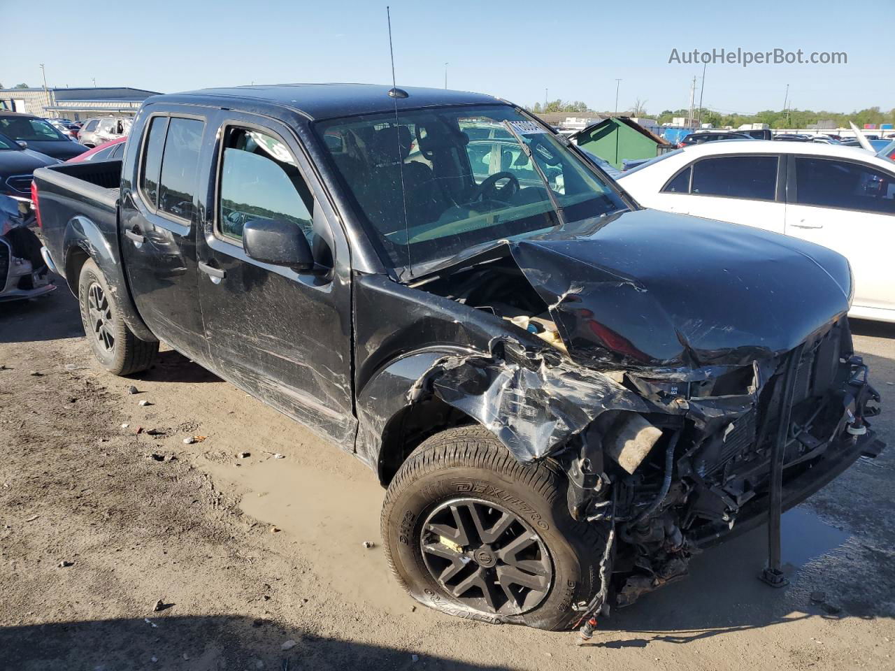 2016 Nissan Frontier S Black vin: 1N6AD0EV5GN788202