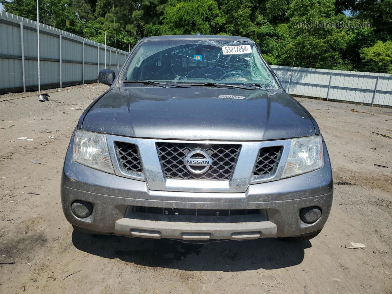 2016 Nissan Frontier S Серый vin: 1N6AD0EV6GN717557