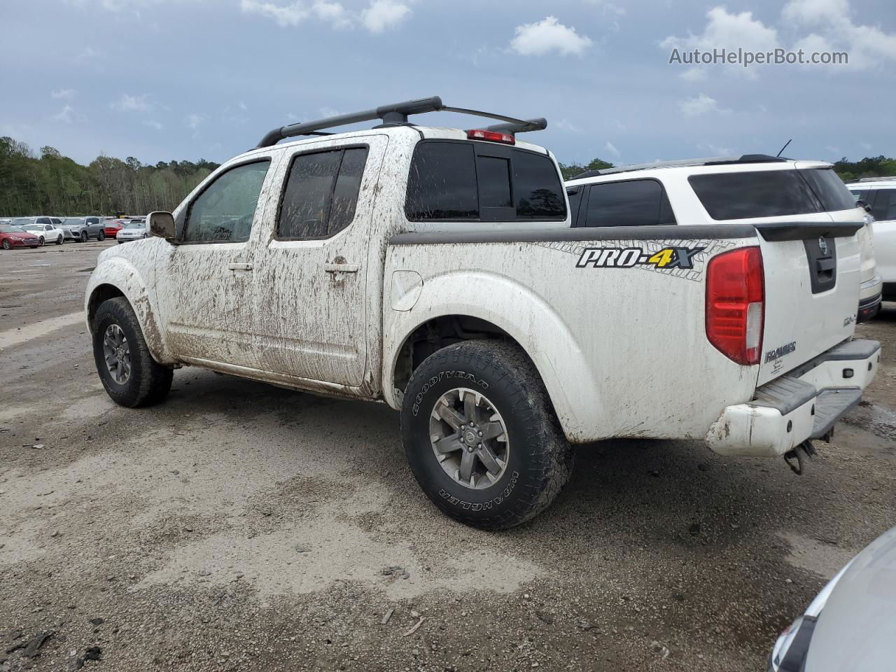 2016 Nissan Frontier S Белый vin: 1N6AD0EV6GN784451