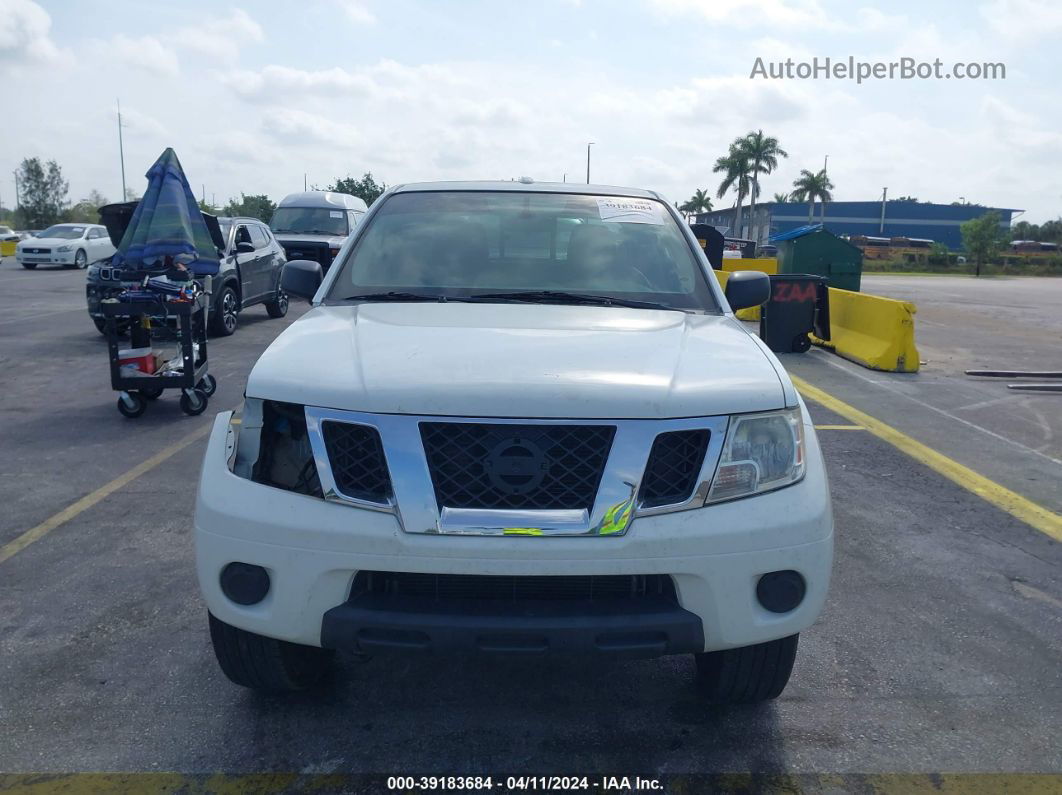 2016 Nissan Frontier Pro-4x/s/sl/sv White vin: 1N6AD0EV7GN700928