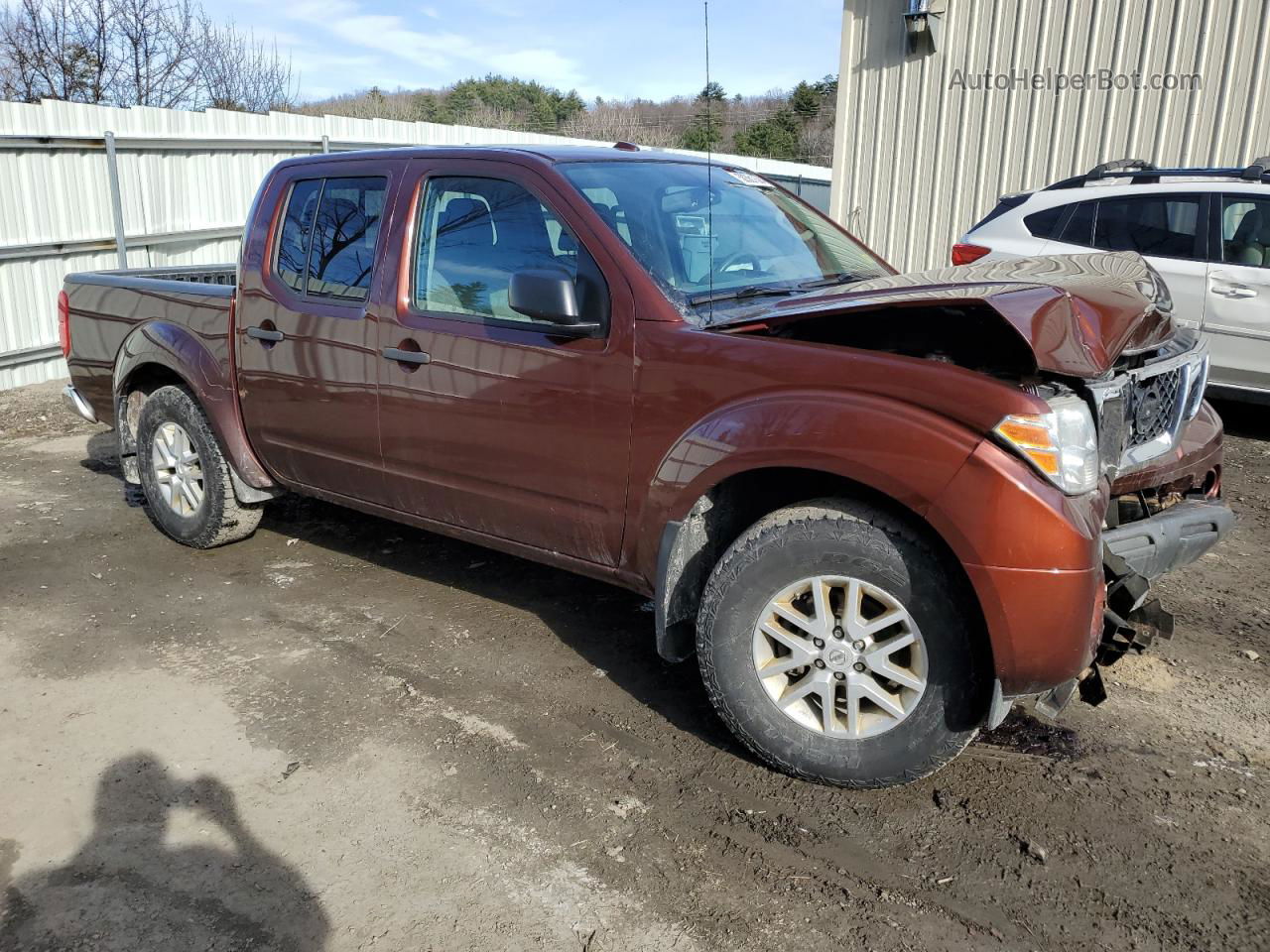 2016 Nissan Frontier S Brown vin: 1N6AD0EV7GN702484