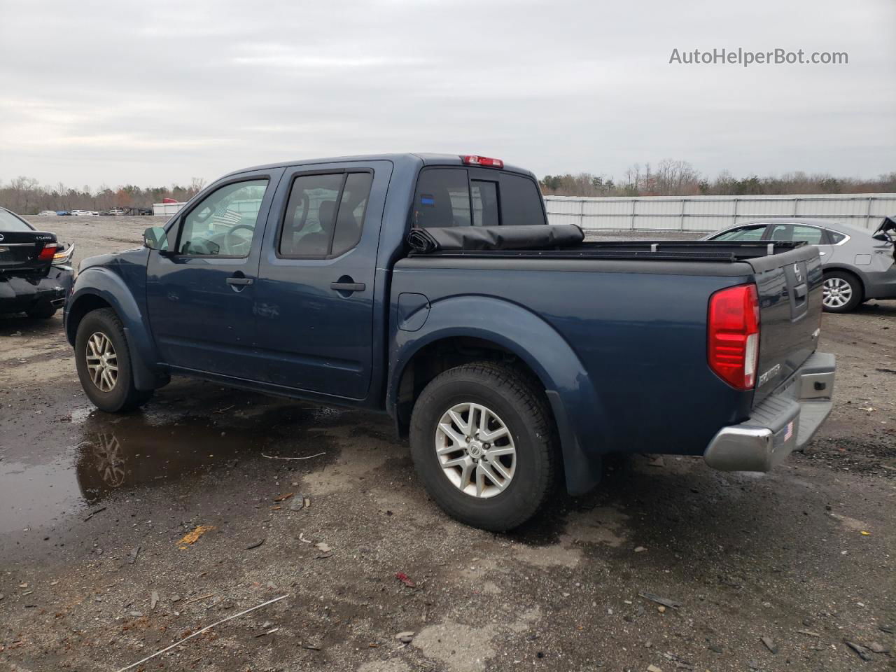 2016 Nissan Frontier S Синий vin: 1N6AD0EV7GN711461