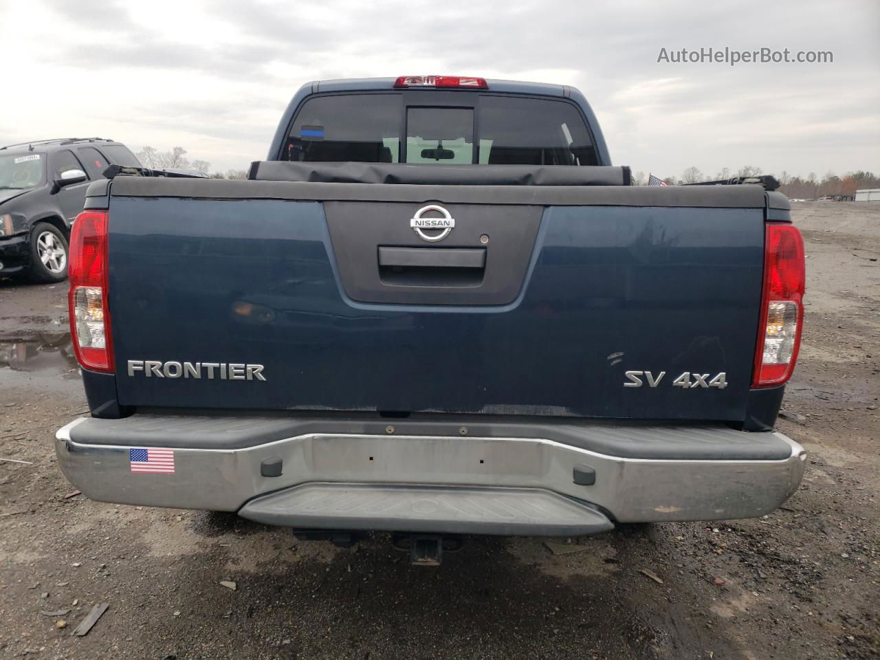 2016 Nissan Frontier S Синий vin: 1N6AD0EV7GN711461