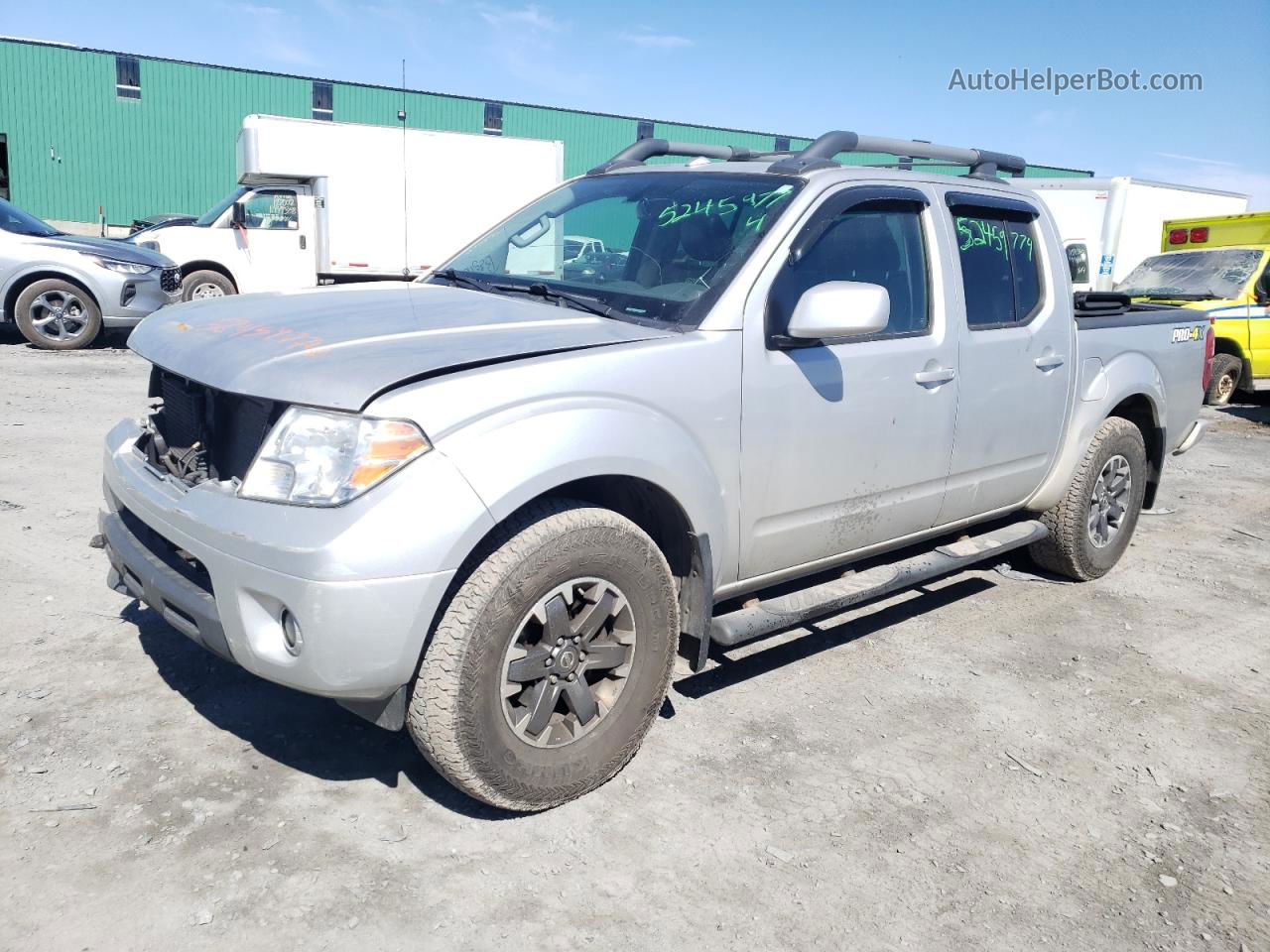 2016 Nissan Frontier S Серый vin: 1N6AD0EV7GN789299