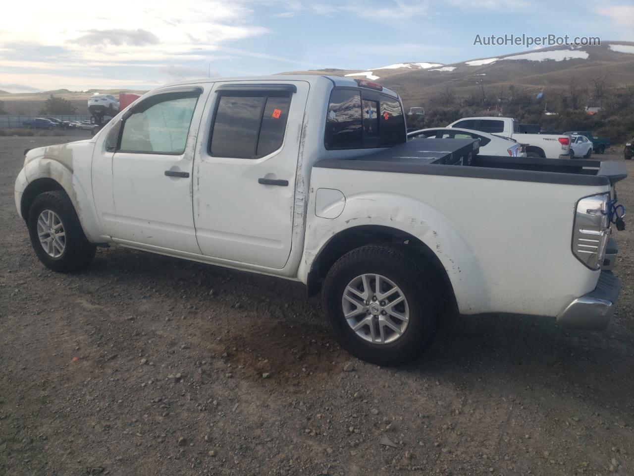 2016 Nissan Frontier S White vin: 1N6AD0EV8GN739172