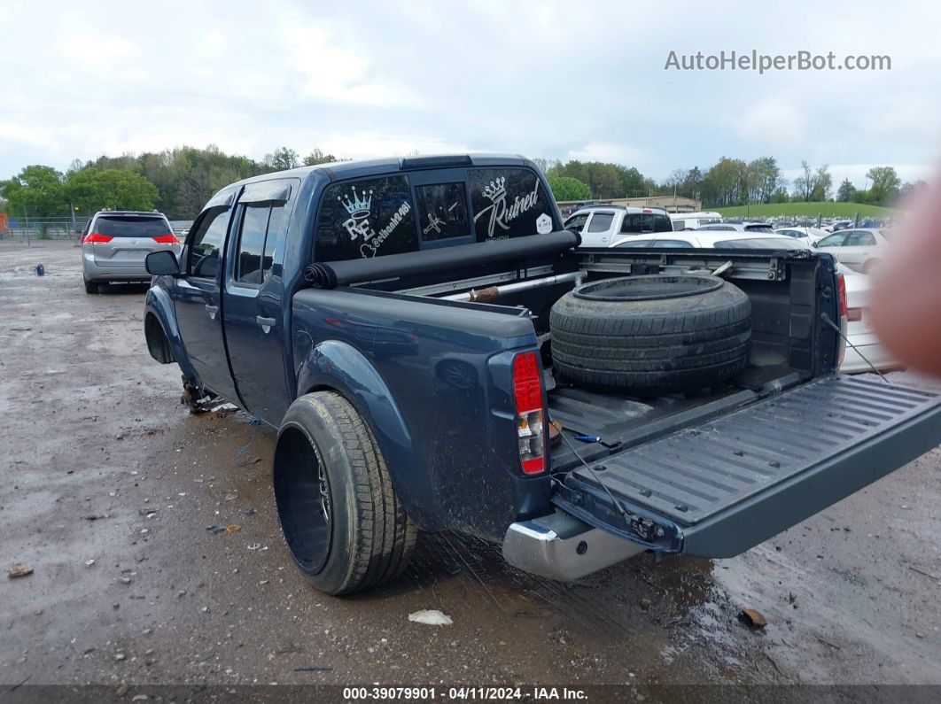 2016 Nissan Frontier Sv Синий vin: 1N6AD0EV8GN754027