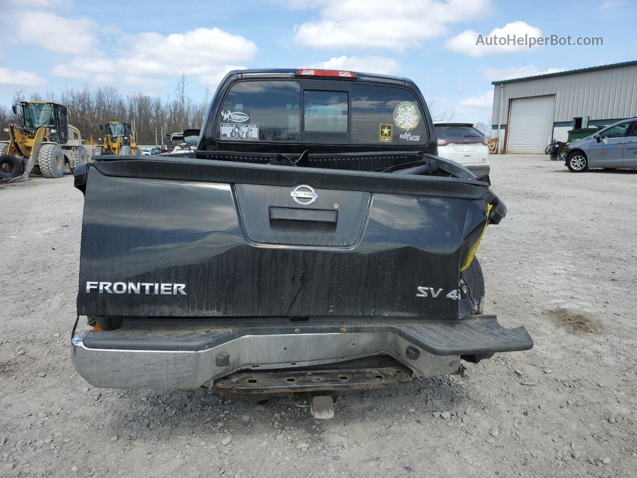 2016 Nissan Frontier S Black vin: 1N6AD0EV9GN727905