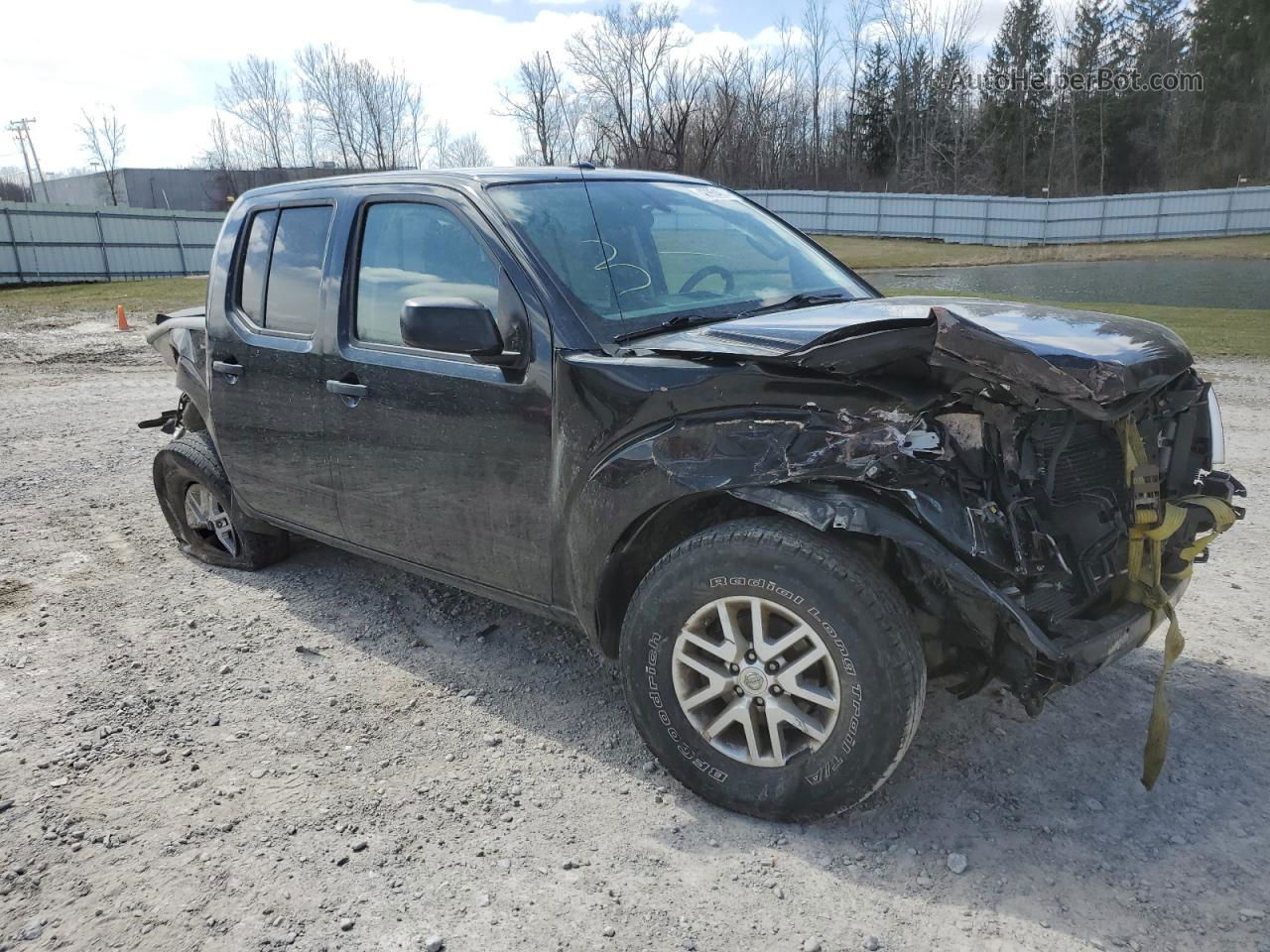 2016 Nissan Frontier S Black vin: 1N6AD0EV9GN727905