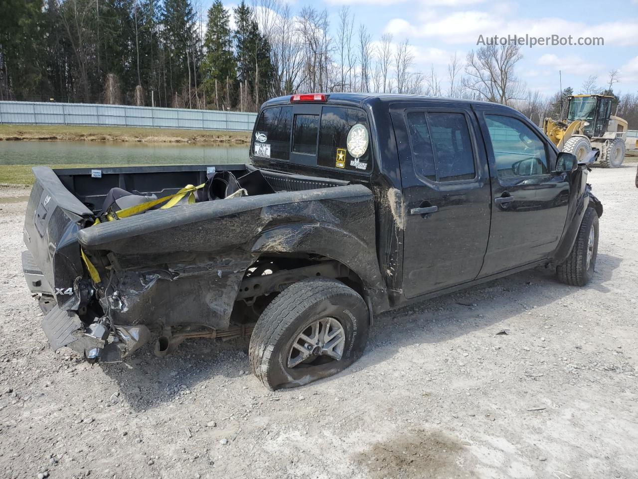 2016 Nissan Frontier S Black vin: 1N6AD0EV9GN727905