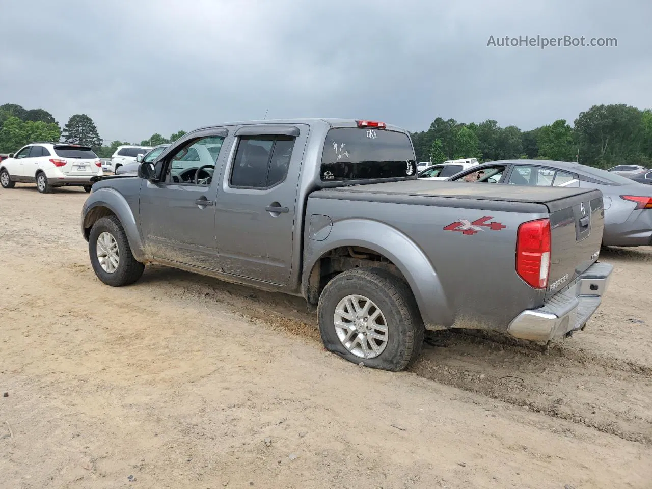 2016 Nissan Frontier S Gray vin: 1N6AD0EV9GN751797