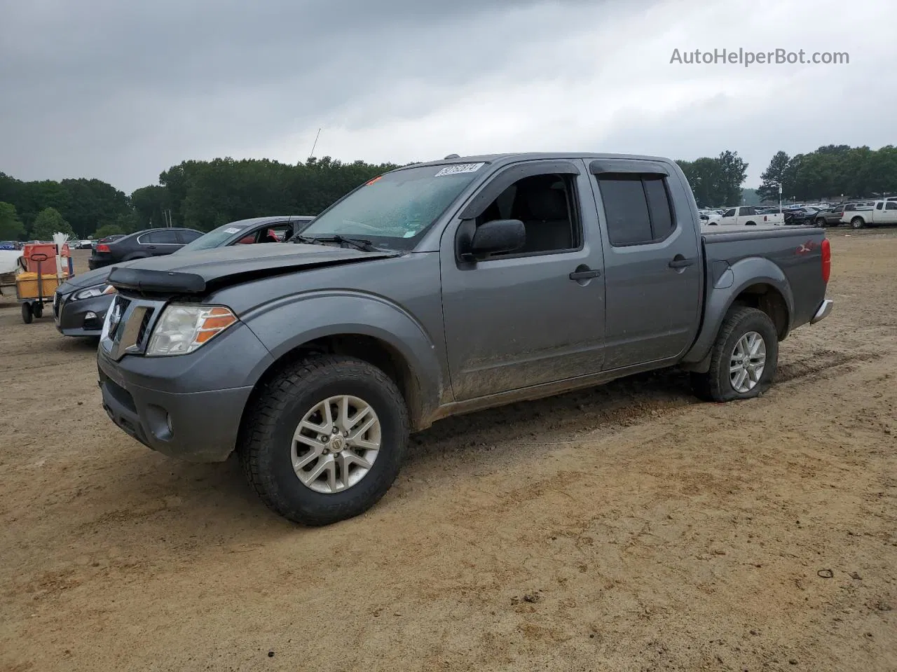 2016 Nissan Frontier S Gray vin: 1N6AD0EV9GN751797