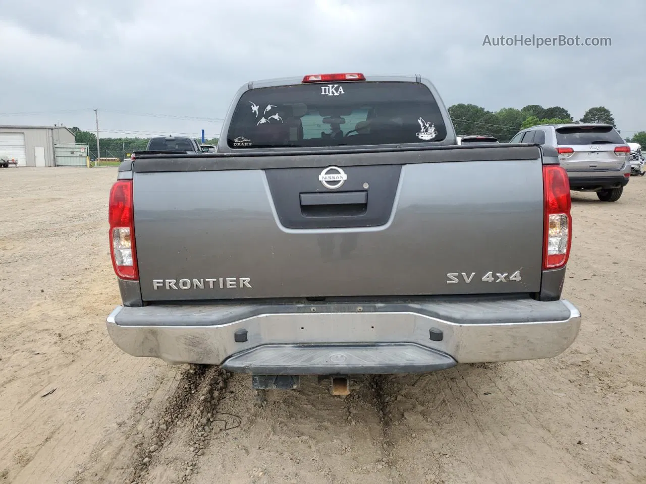 2016 Nissan Frontier S Gray vin: 1N6AD0EV9GN751797