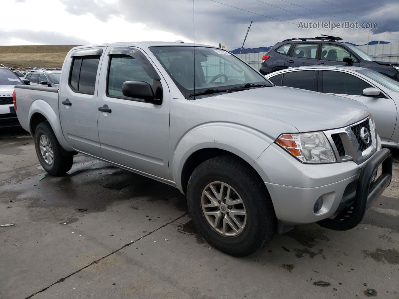 2016 Nissan Frontier S Silver vin: 1N6AD0EV9GN754120