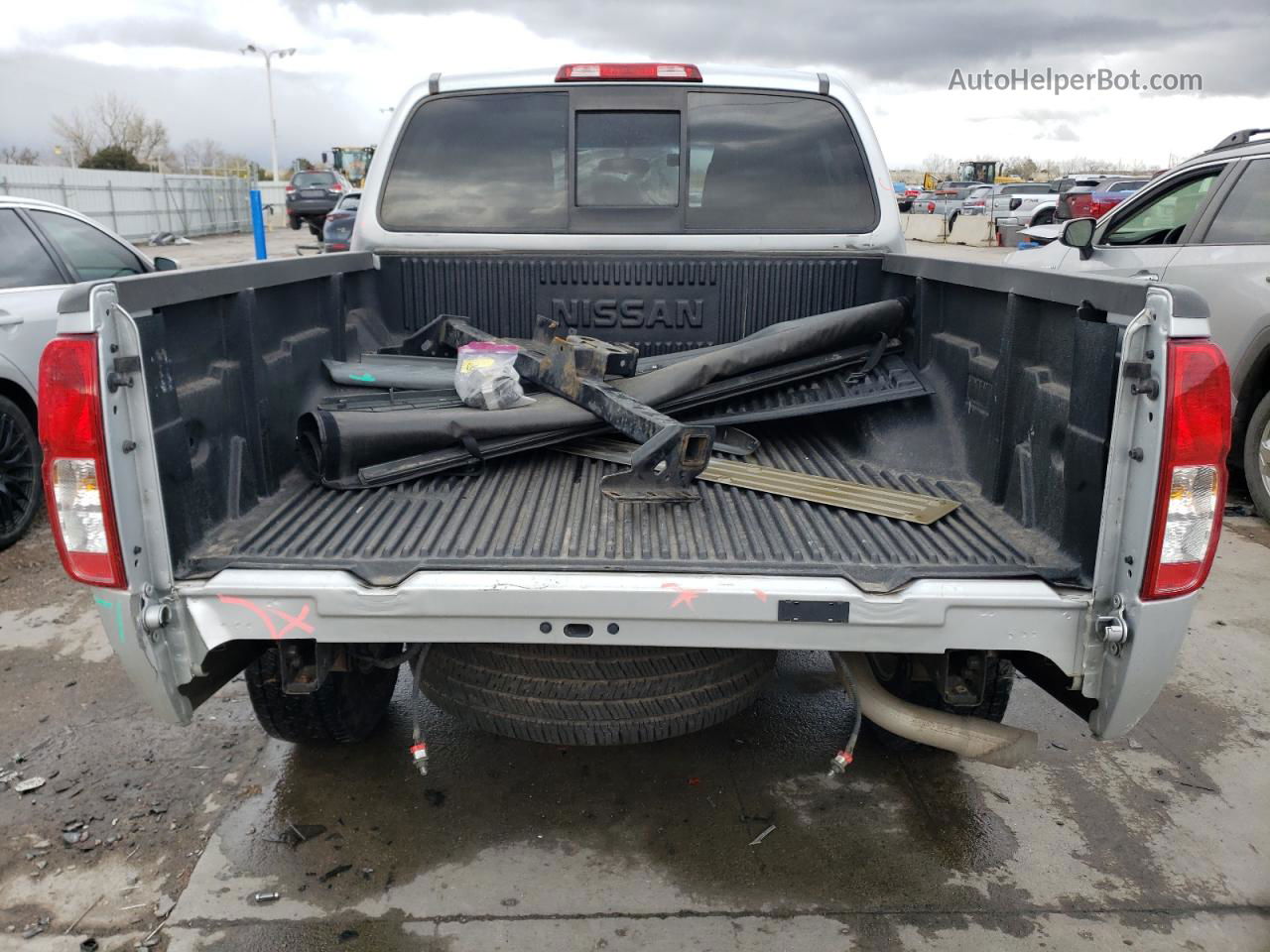 2016 Nissan Frontier S Silver vin: 1N6AD0EV9GN754120