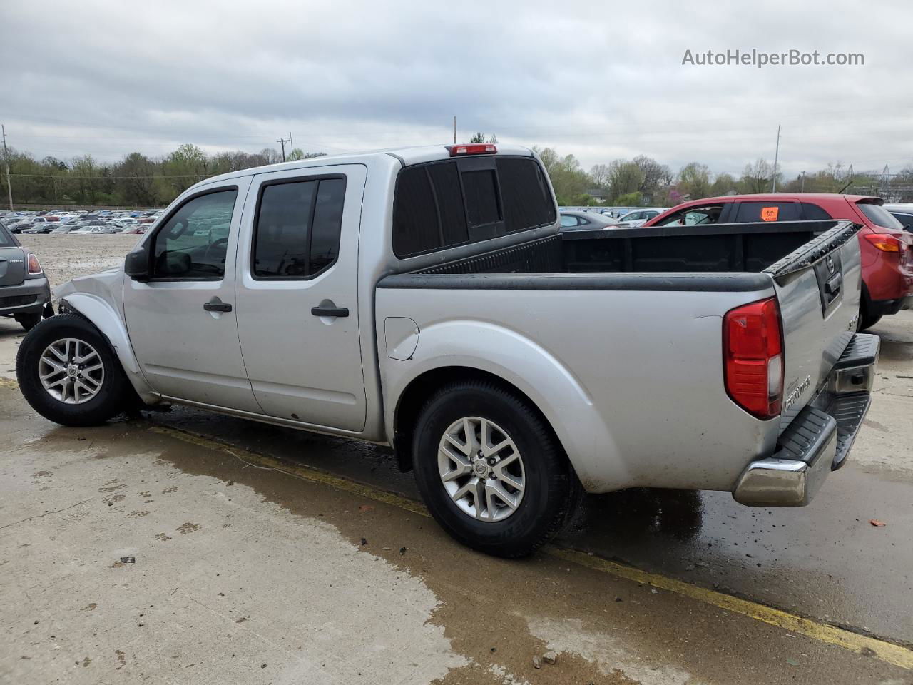 2016 Nissan Frontier S Silver vin: 1N6AD0EVXGN725385