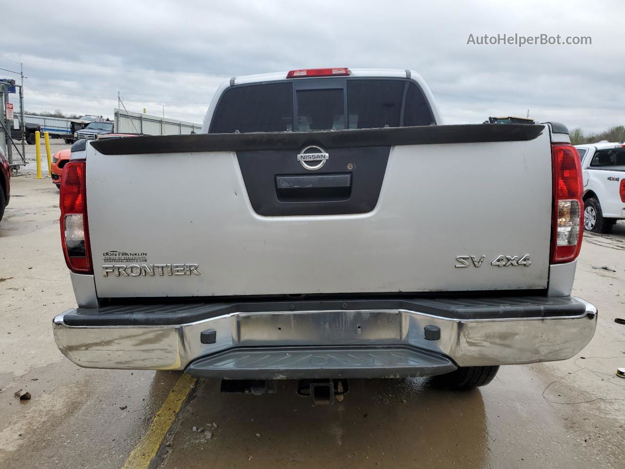 2016 Nissan Frontier S Silver vin: 1N6AD0EVXGN725385