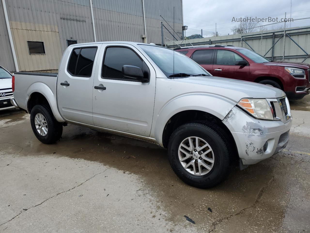 2016 Nissan Frontier S Серебряный vin: 1N6AD0EVXGN725385