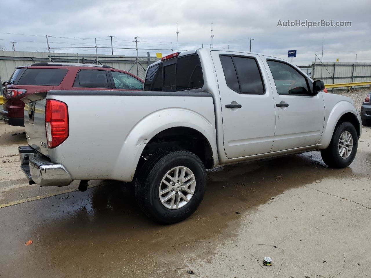 2016 Nissan Frontier S Серебряный vin: 1N6AD0EVXGN725385