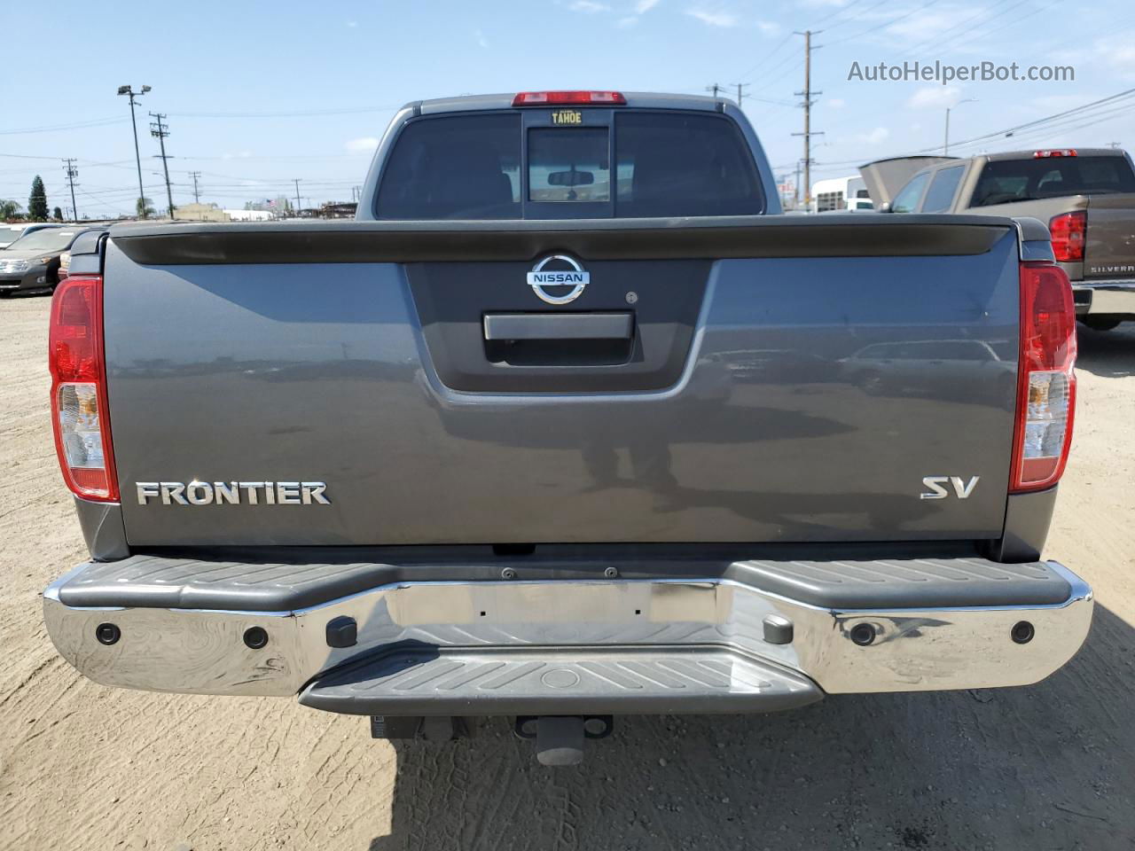 2016 Nissan Frontier Sv Silver vin: 1N6AD0FR0GN706247