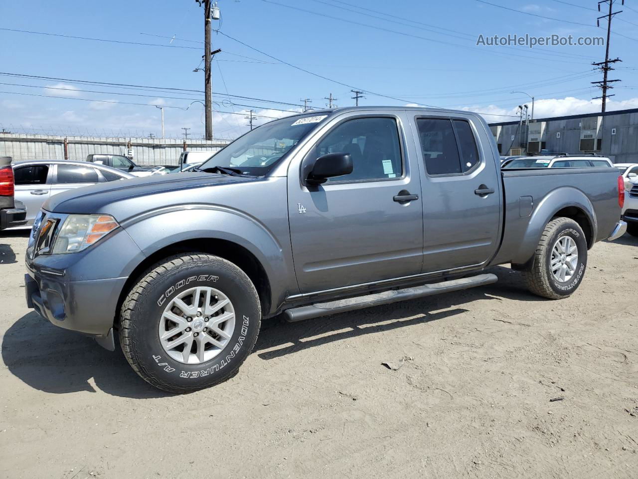 2016 Nissan Frontier Sv Silver vin: 1N6AD0FR0GN706247