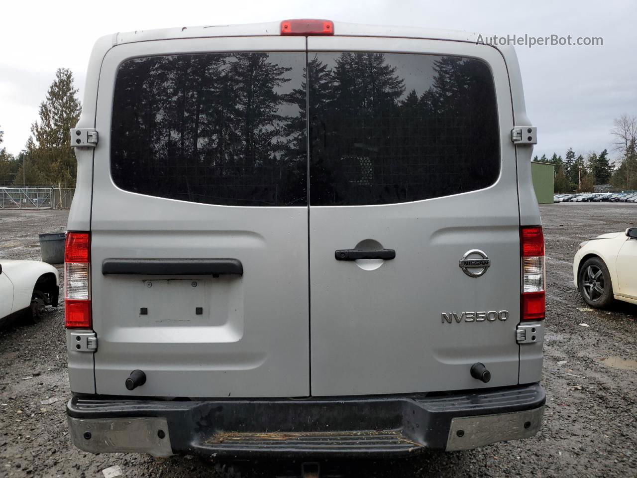 2019 Nissan Nv 2500 S Silver vin: 1N6AF0KY2KN807886