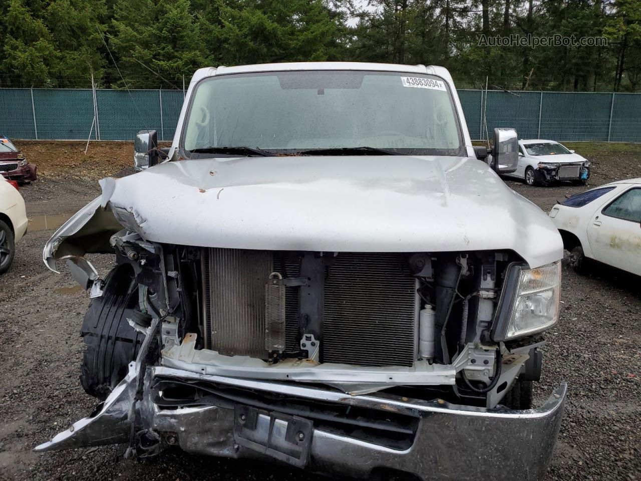 2019 Nissan Nv 2500 S Silver vin: 1N6AF0KY2KN807886