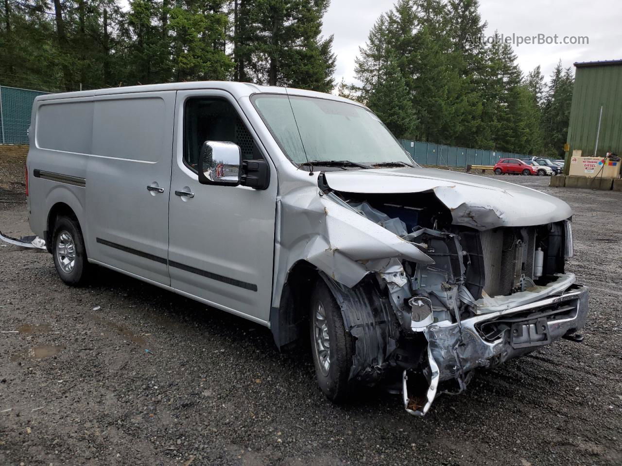 2019 Nissan Nv 2500 S Silver vin: 1N6AF0KY2KN807886