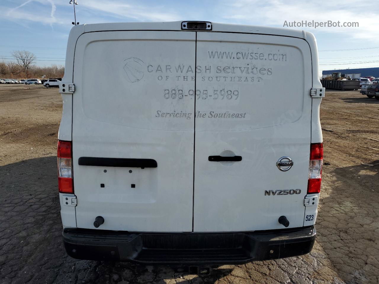 2019 Nissan Nv 2500 S White vin: 1N6AF0KY3KN806942