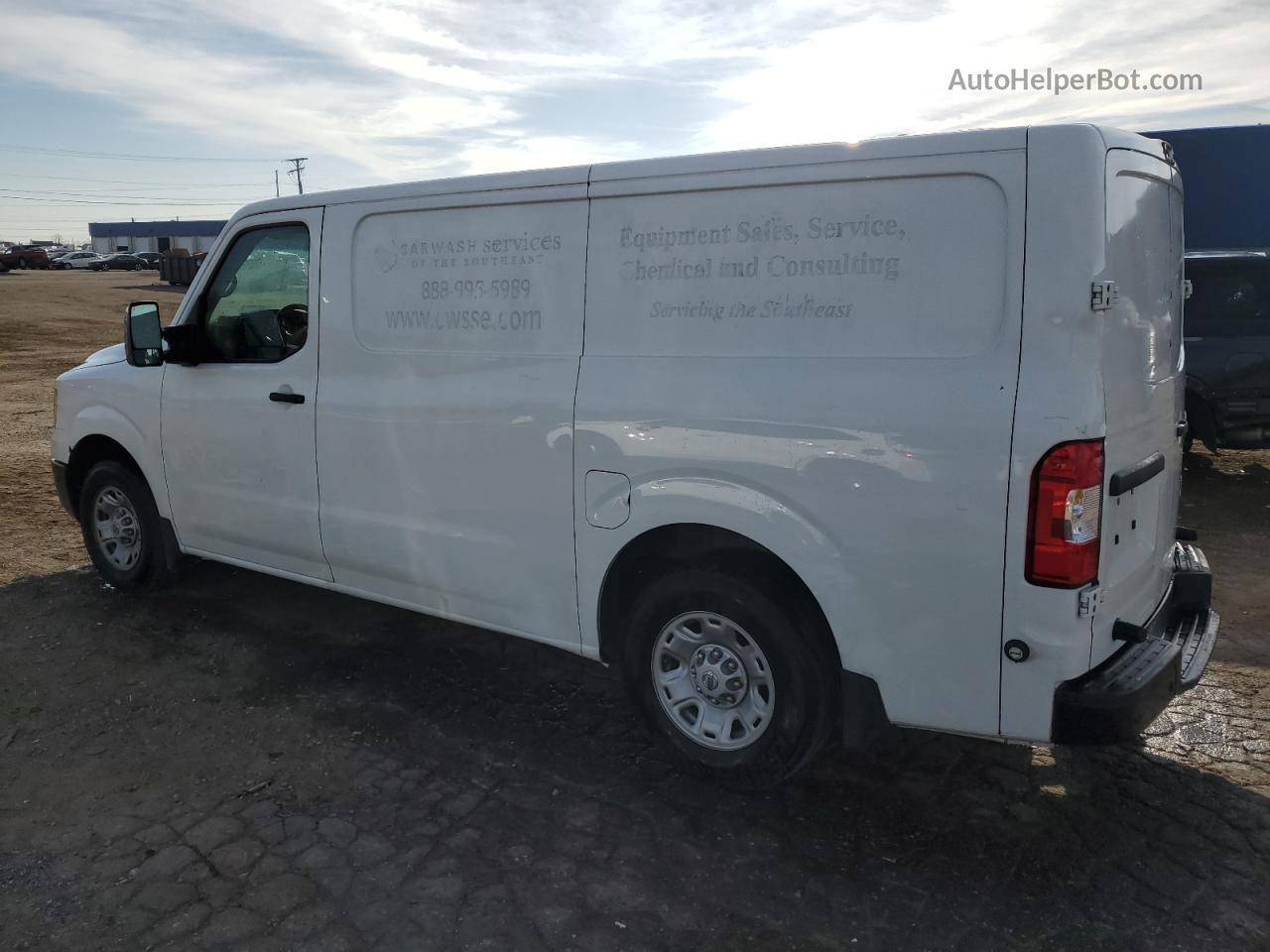 2019 Nissan Nv 2500 S White vin: 1N6AF0KY3KN806942