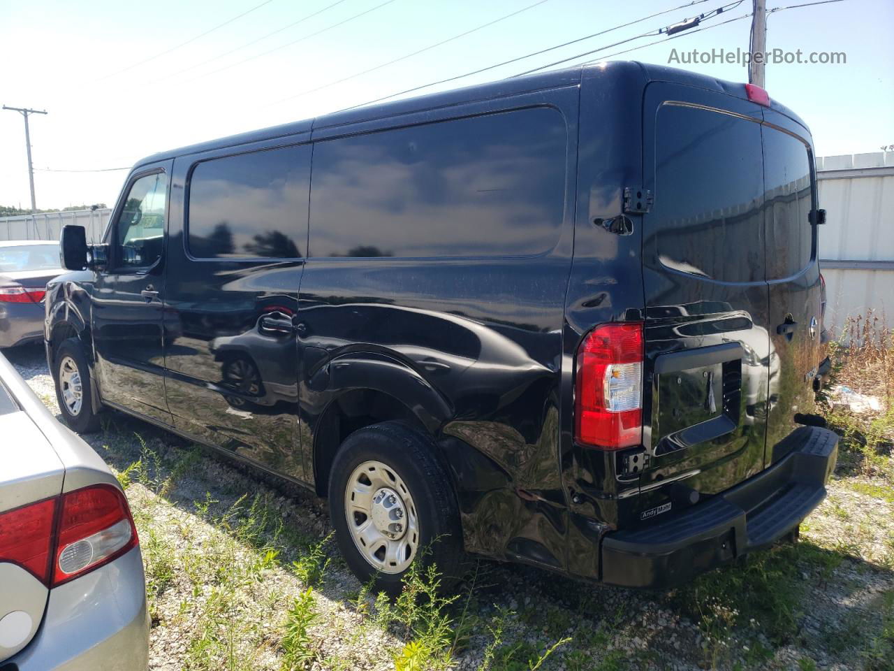 2019 Nissan Nv 2500 S Black vin: 1N6AF0KY5KN800463